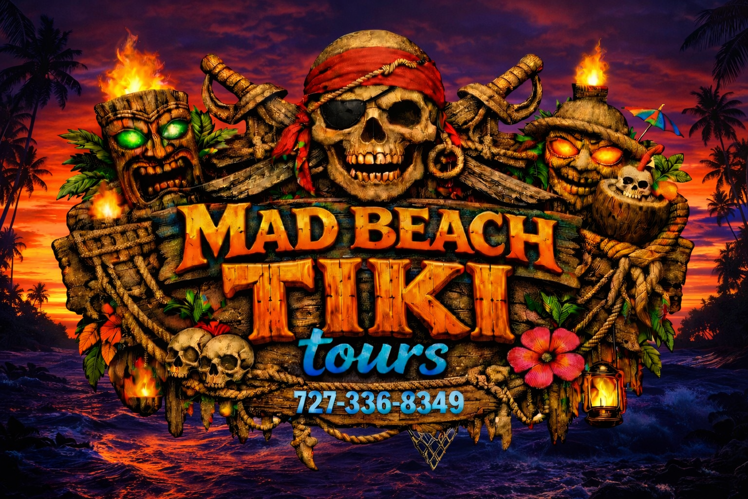 Mad Beach Tiki Tours project preview