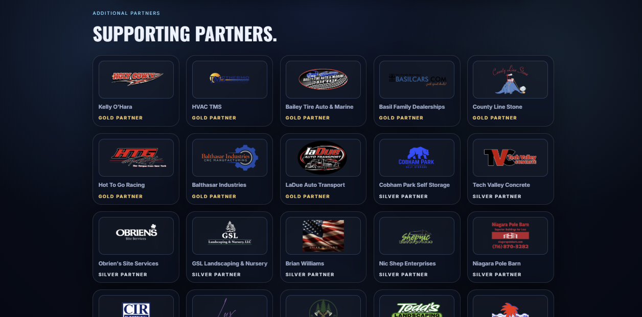 Buffalo Poker Run supporting partners